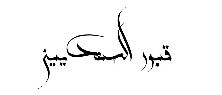 Tombeaux Saadiens logo noir transparent